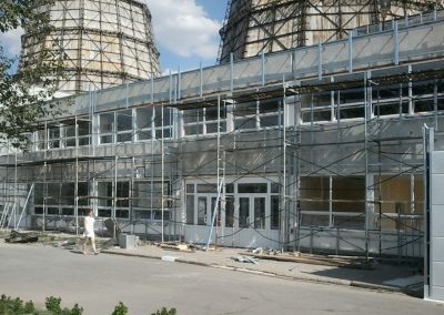 Фасад ТЭЦ2 г. Волгодонск