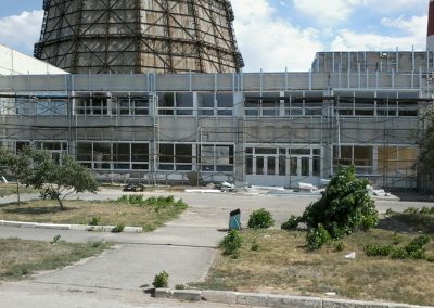 Фасад ТЭЦ2 г. Волгодонск
