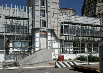 Фасад ТЭЦ2 г. Волгодонск